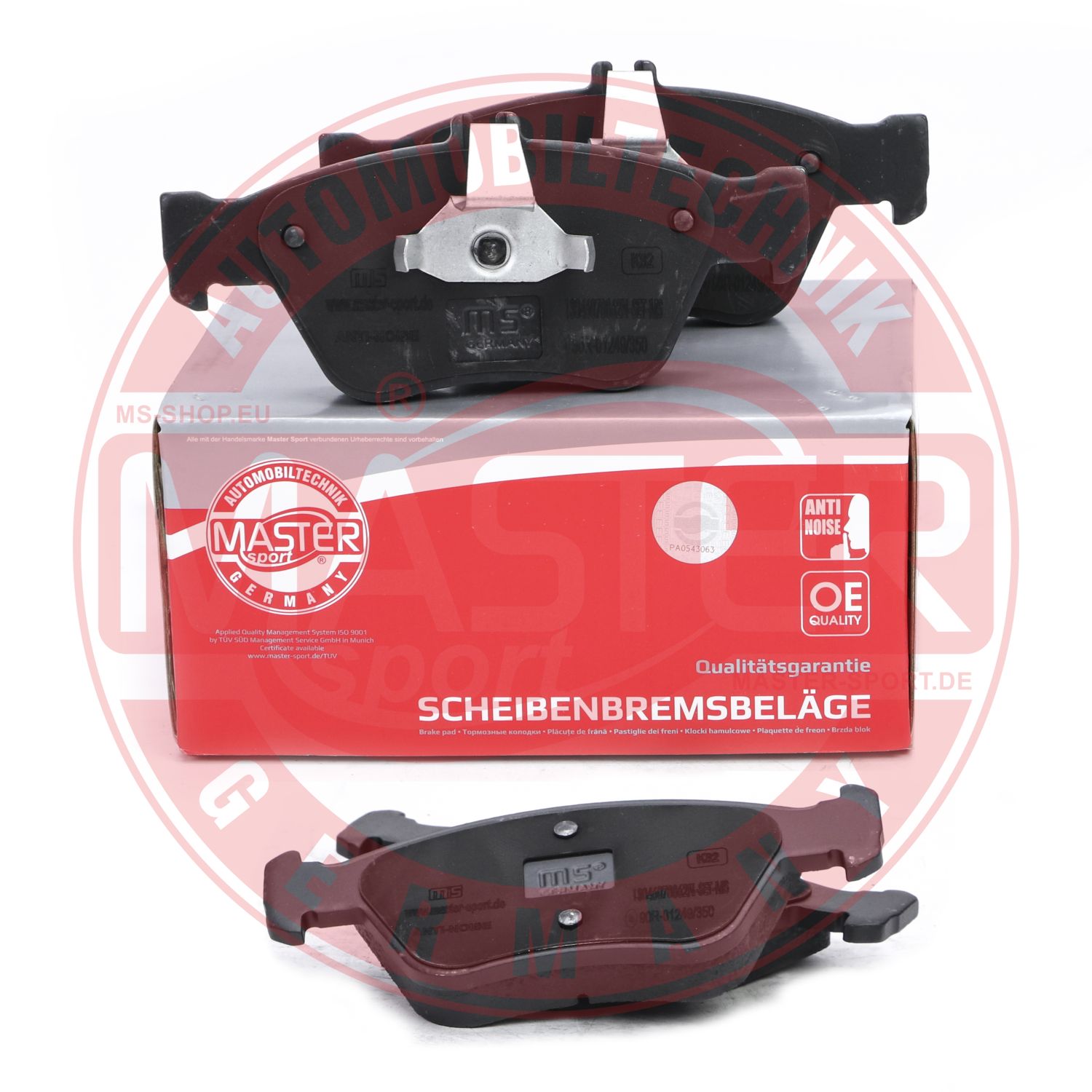 Placute frana MASTERSPORT GERMANY 13046070862N-SET-MS